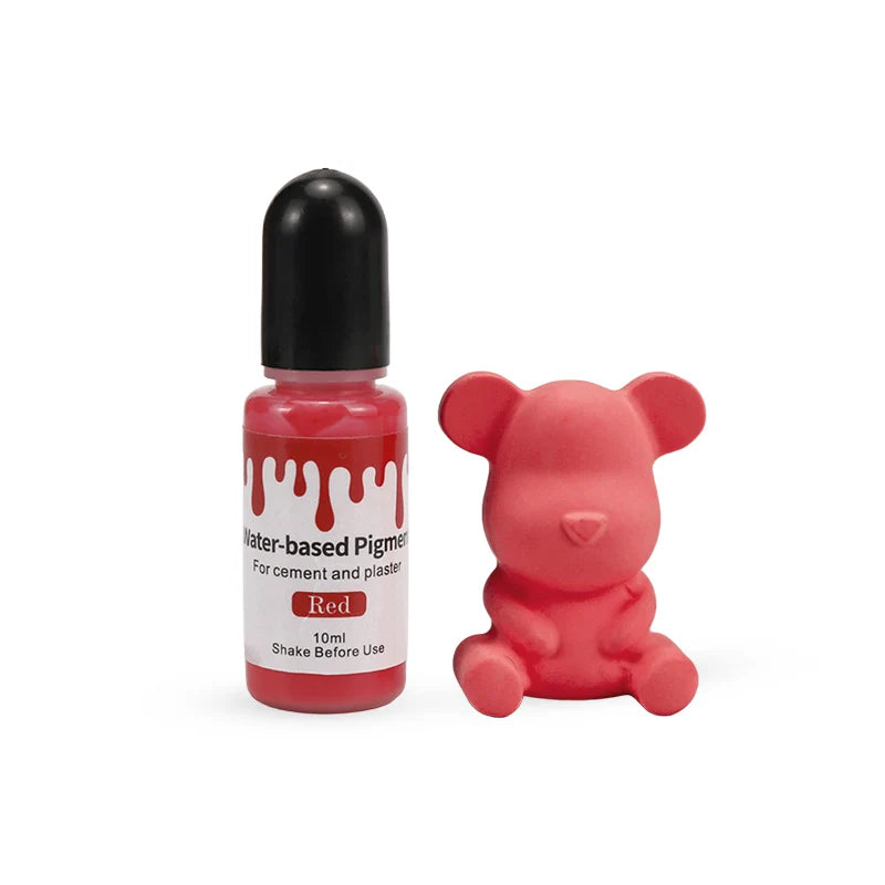 24-Color Water-Based Gypsum Pigment Set – DIY Plaster & Pottery Dye