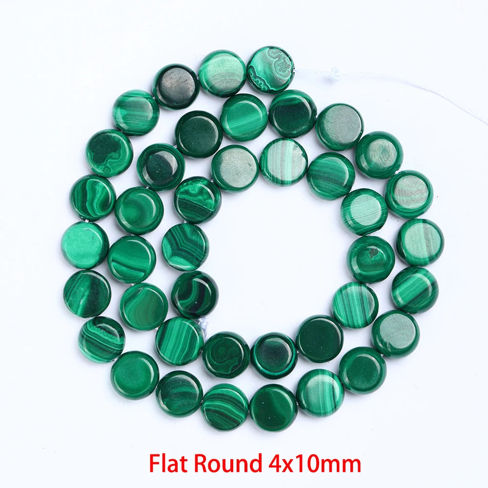 Natural Malachite Beads – Rice & Tubular Loose Beads for DIY Jewelry