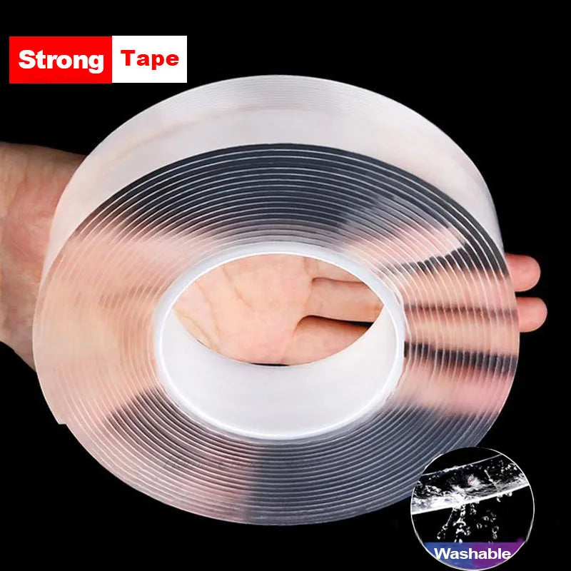 Nano Tape Super Strong Double-Sided Adhesive – Reusable & Waterproof