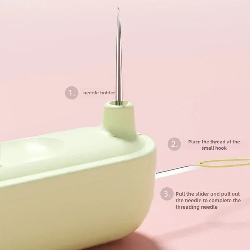 2-in-1 Needle Threader & Seam Ripper Tool