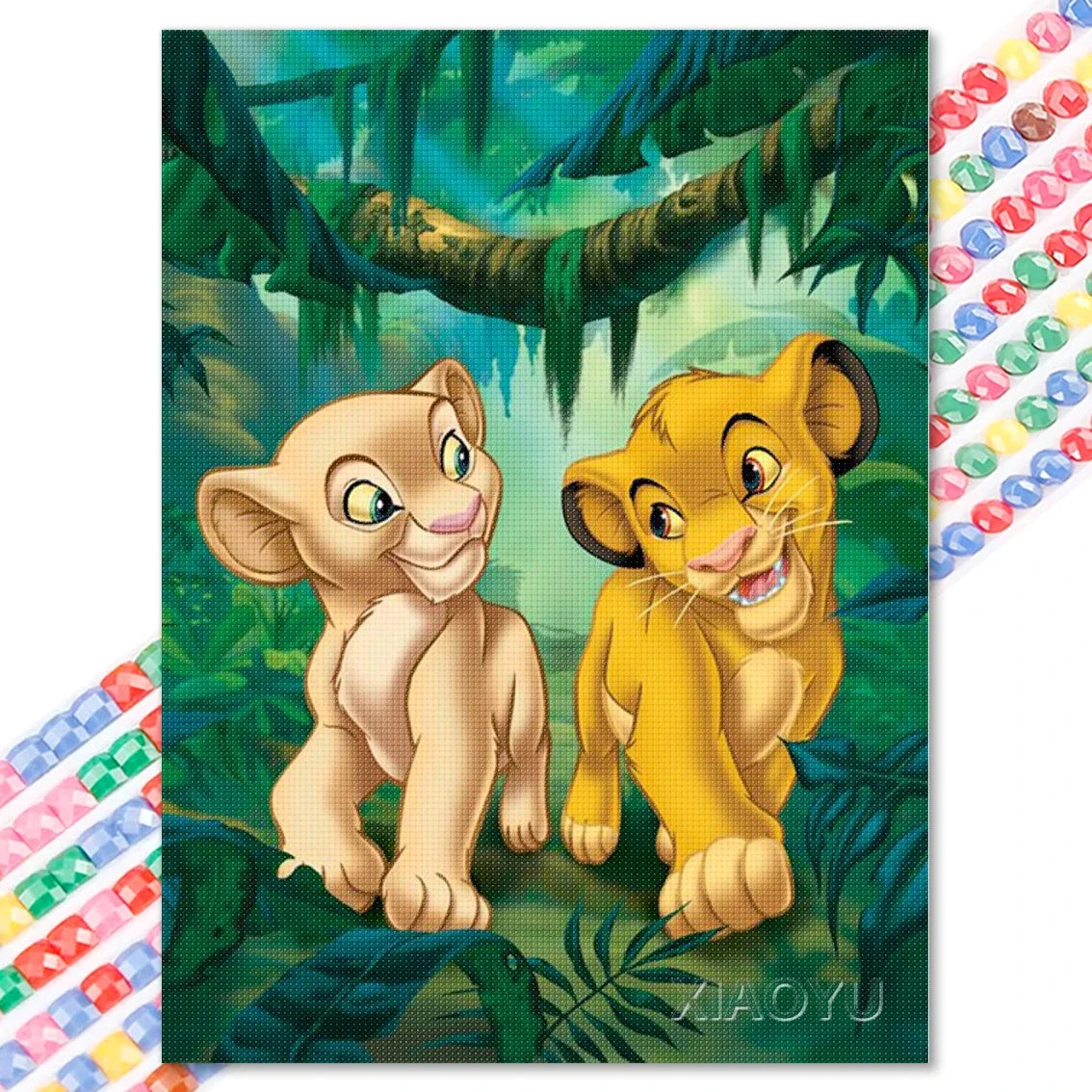 Snow White Diamond Painting Kit – DIY Rhinestone Embroidery Art