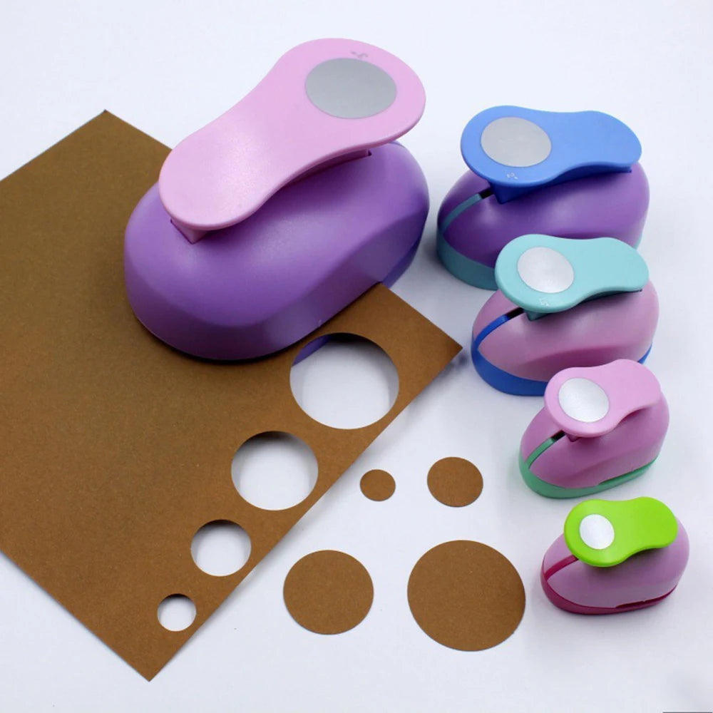 Craft Round Hole Puncher – 1.5cm to 7.5cm Circle Paper Cutter