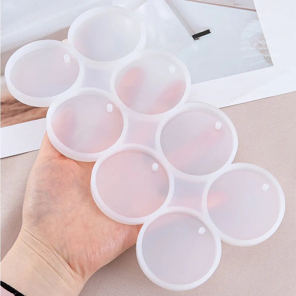 Round & Oval Silicone Mold – DIY Resin Jewelry Making