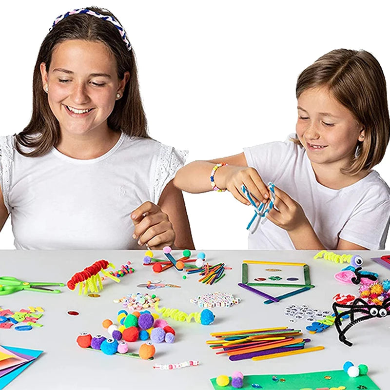 Rainbow Craft Toy Set – DIY Creative Handmade Kids Craft Kit