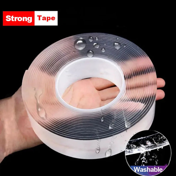 Nano Tape Super Strong Double-Sided Adhesive – Reusable & Waterproof
