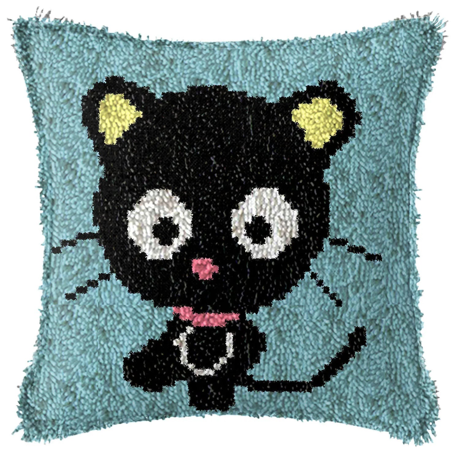 Cats Latch Hook Kit – DIY Carpet, Pillow & Cushion Craft Set