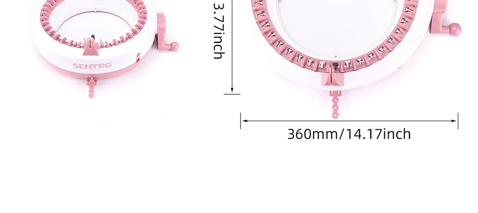 Sentro 40-Needle Knitting Machine – DIY Hand Knitting Kit