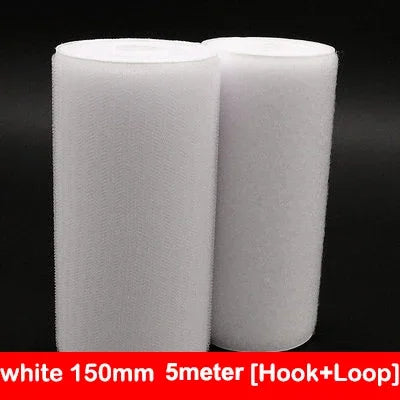 Hook & Loop Sewing Fastener Tape – Non-Adhesive Nylon (5M/Pair, 16–150mm)