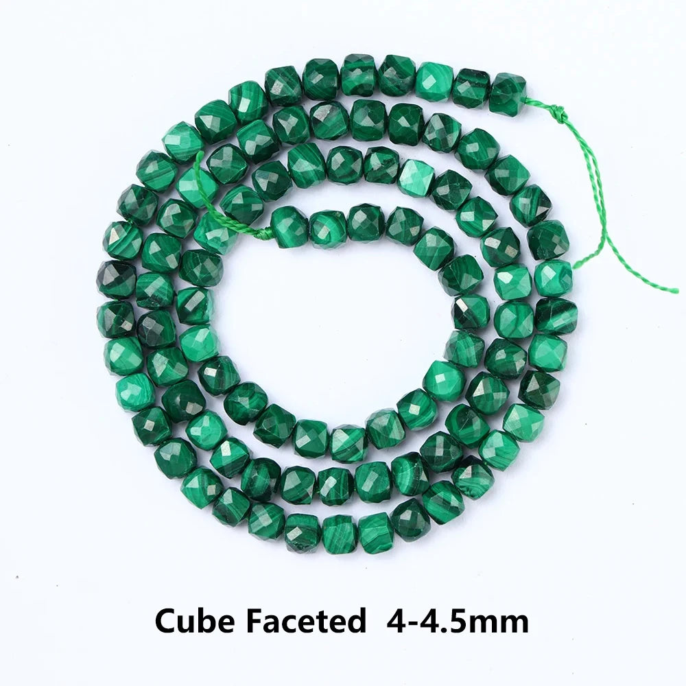Natural Malachite Beads – Rice & Tubular Loose Beads for DIY Jewelry
