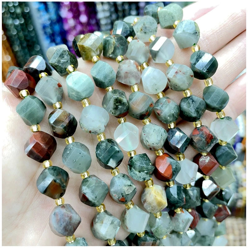 Natural Amethyst, Tiger Eye & Agate S-Shaped Gemstone Beads – DIY Jewelry Supplies