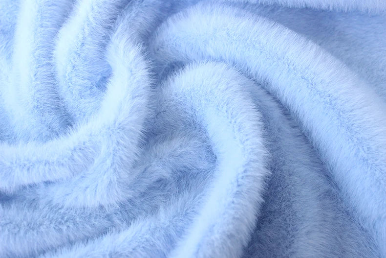 5mm Soft Plush Fabric – Thick Faux Fur for DIY Crafts & Sewing