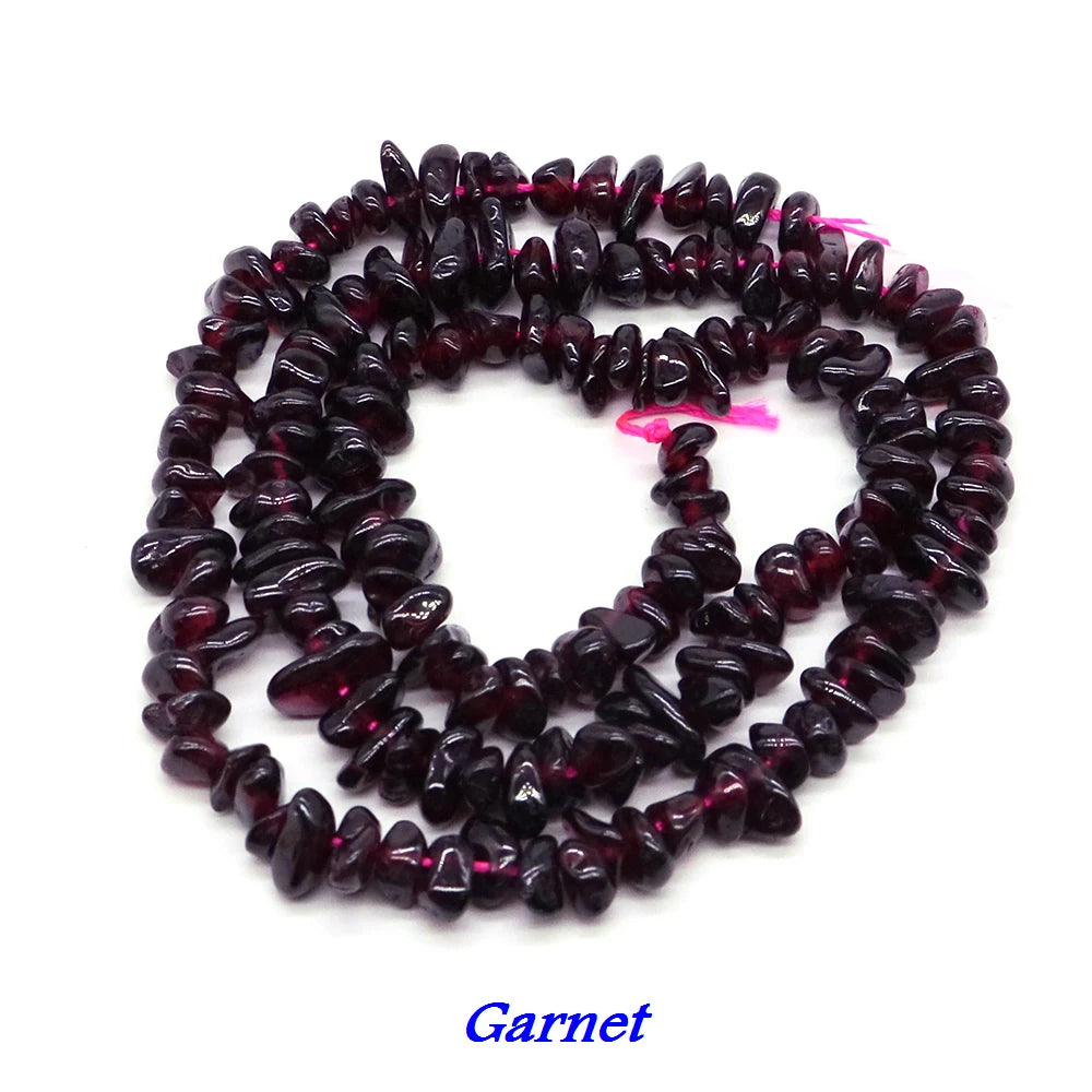 Natural Aquamarine Quartz Beads – Freeform Chips for DIY Jewelry & Crafts