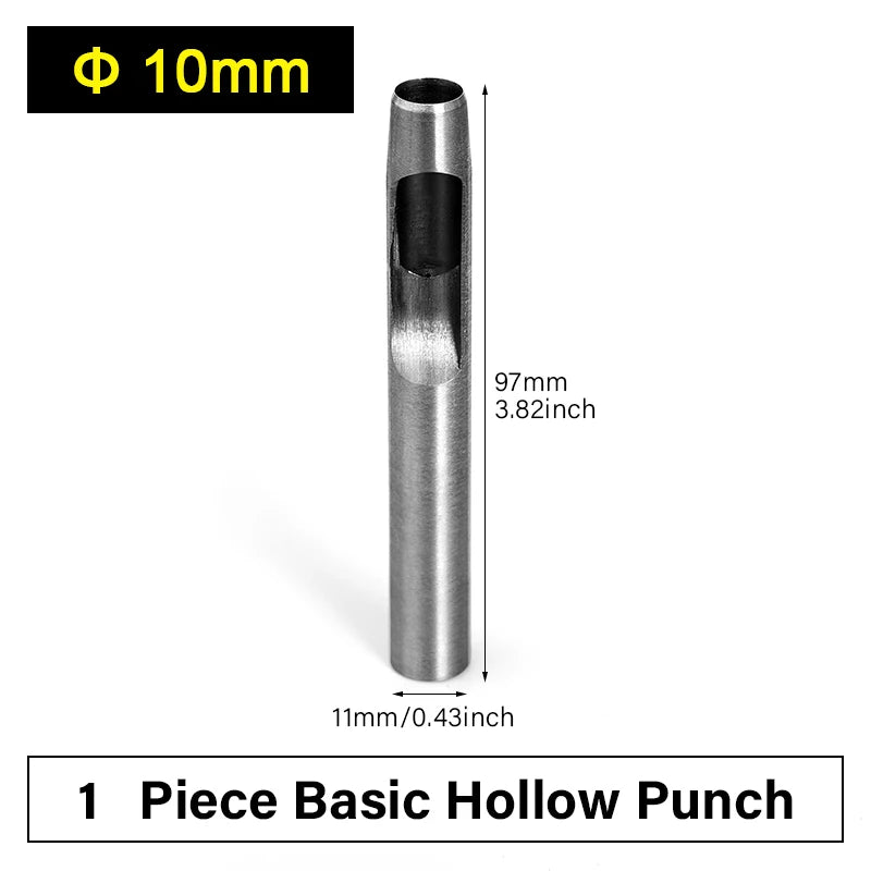Leather Hollow Punch Tools