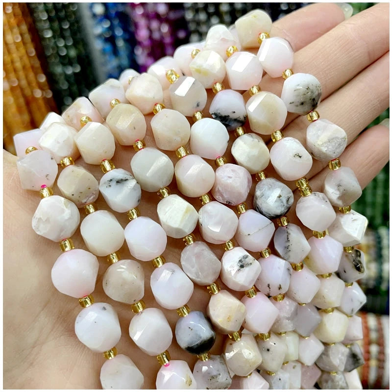 Natural Amethyst, Tiger Eye & Agate S-Shaped Gemstone Beads – DIY Jewelry Supplies
