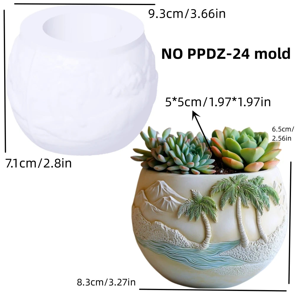 Plant Pot Resin Mold