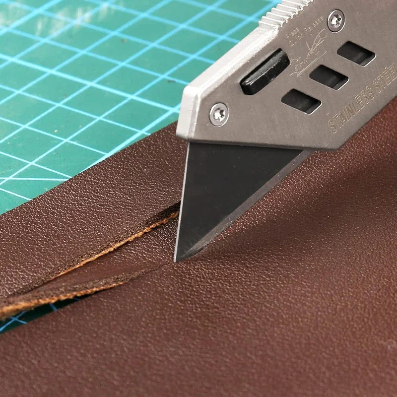 10/30/50Pcs Trapezoid Utility Knife Blades Set