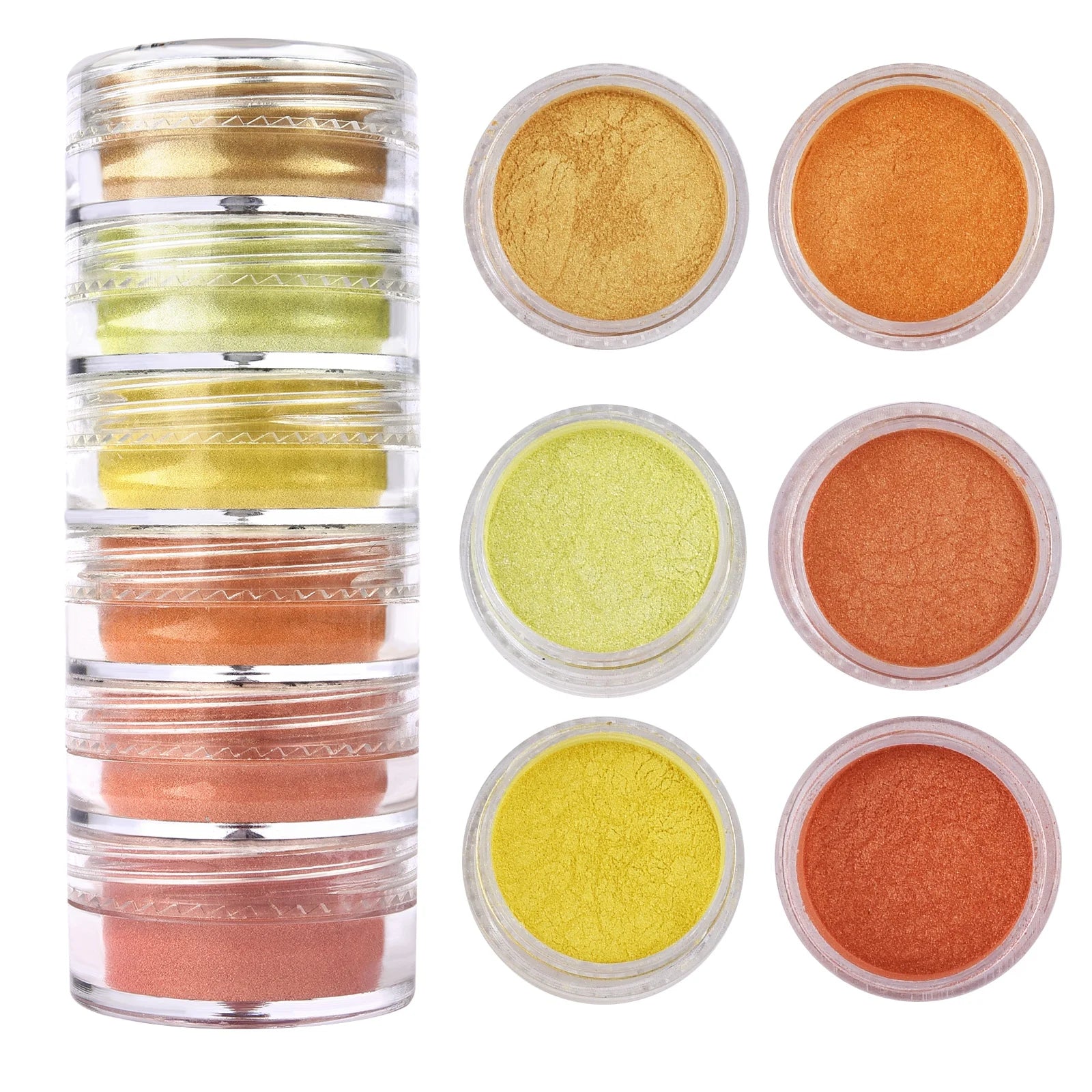 6 Color Pearl Powder Pigment Set for Epoxy Resin DIY Crafts