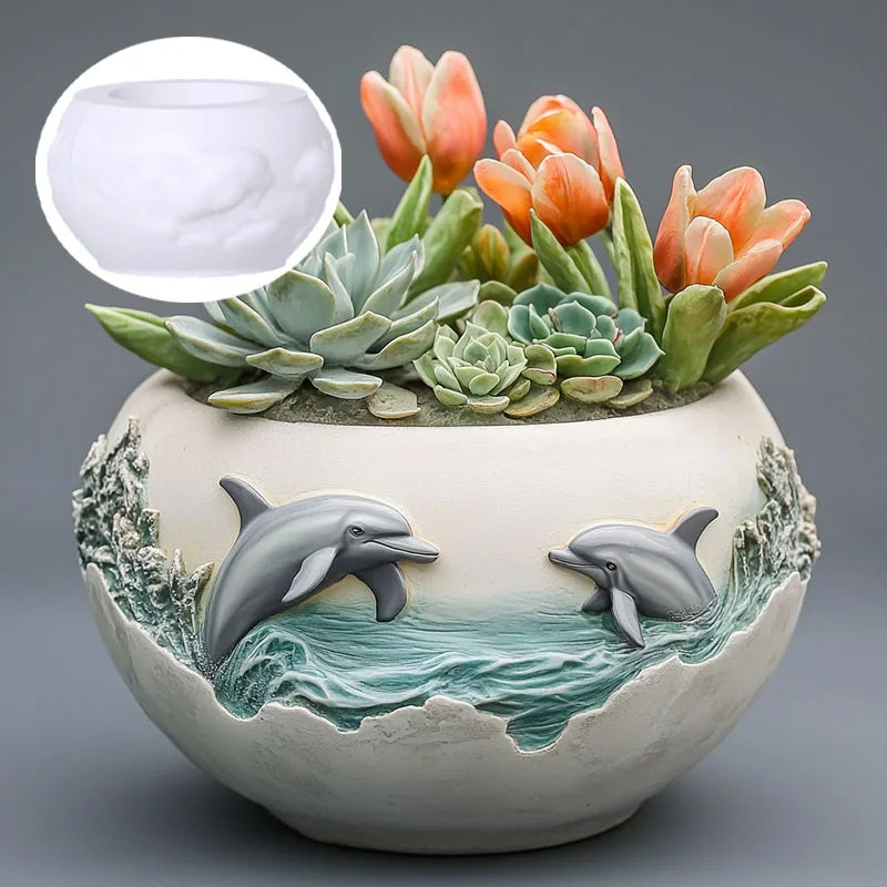 Plant Pot Resin Mold