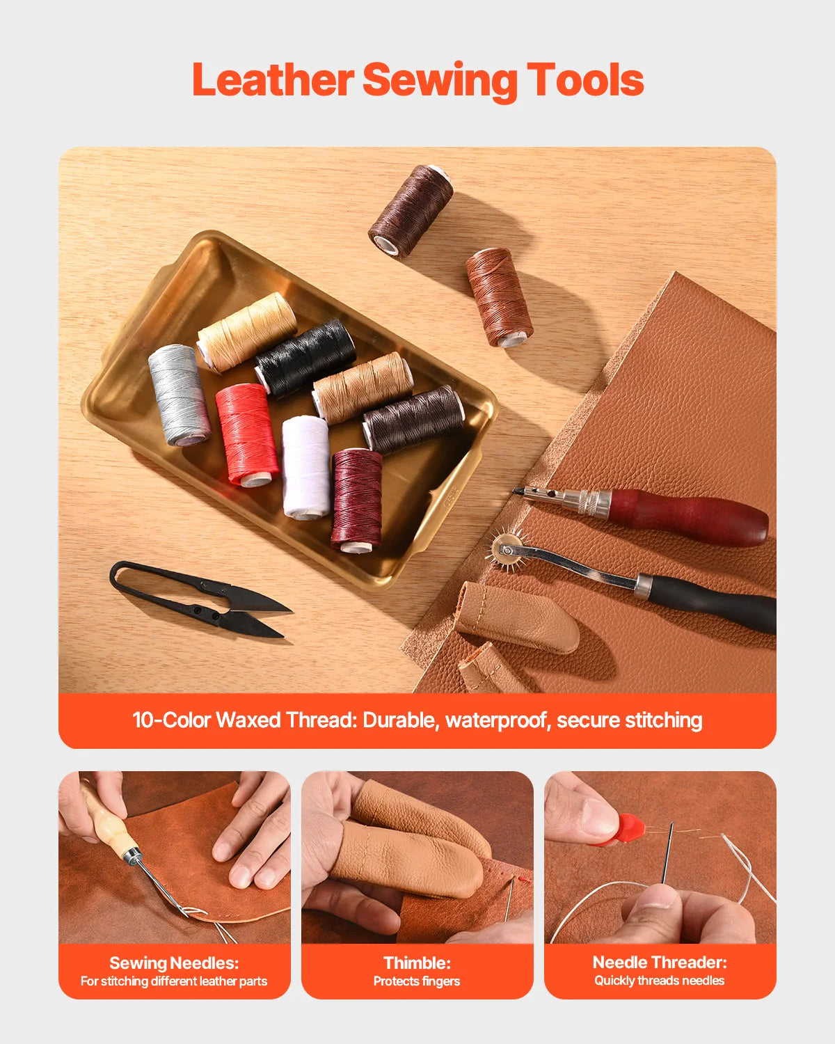 Leather Working Tools Kit