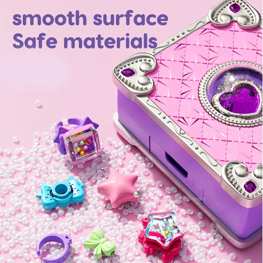 Magic 3D DIY Jewelry Making Kit – Rings & Keychain Craft Set