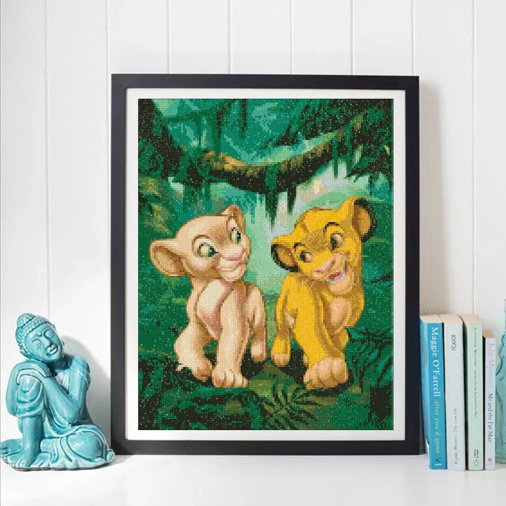 Snow White Diamond Painting Kit – DIY Rhinestone Embroidery Art