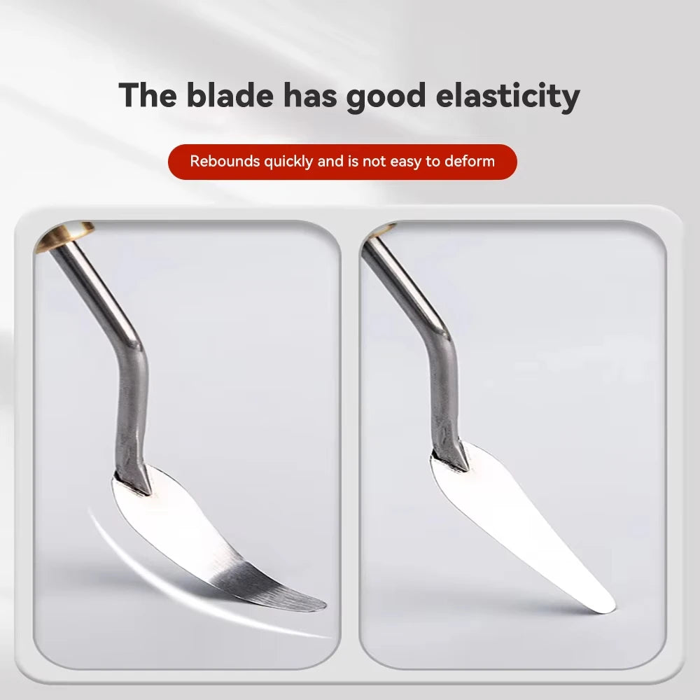 Borrence Stainless Steel Painting Knives – Artist Spatula Set