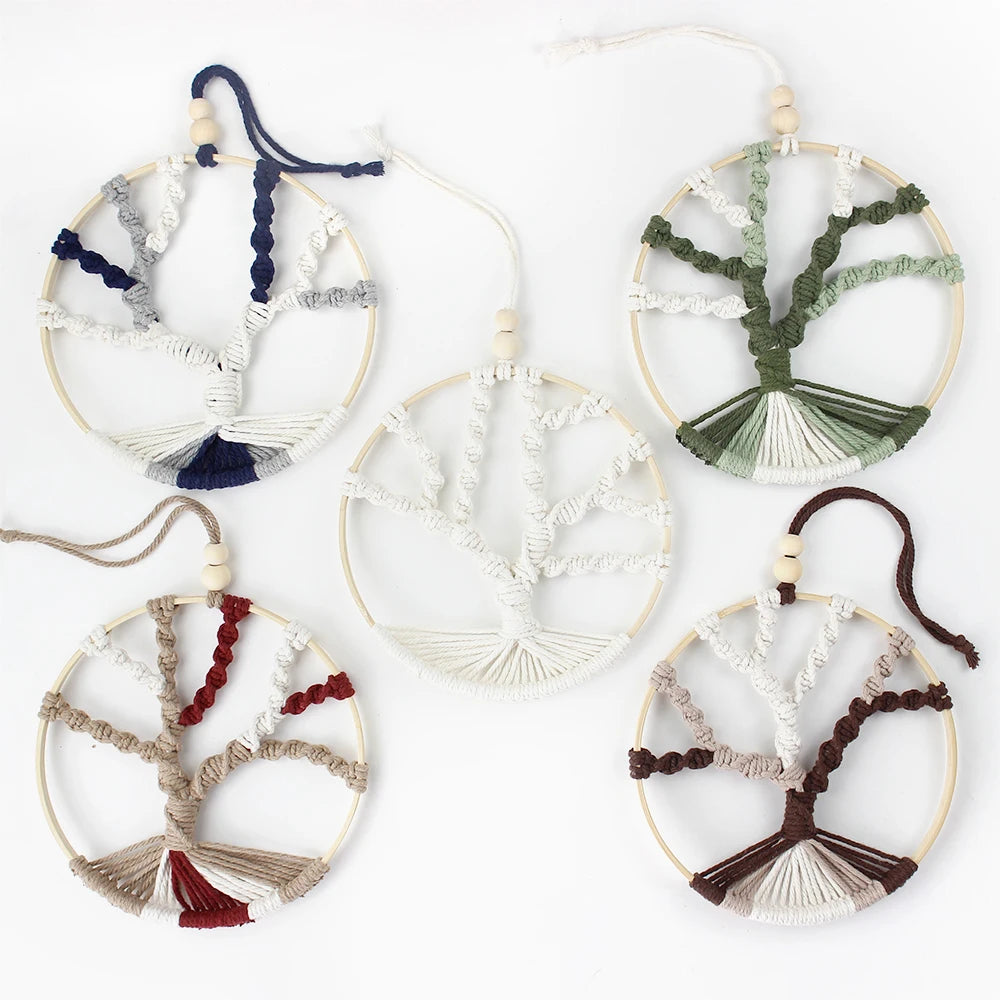 Bohemian Life Tree Wall Hanging DIY Weaving Kit