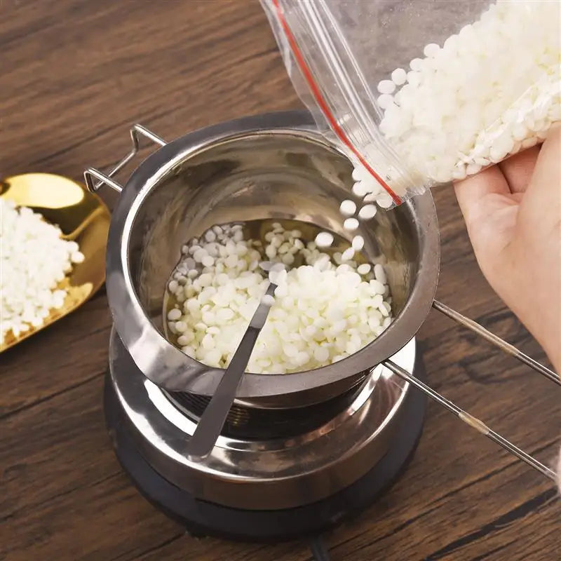 50g–1000g Natural Soy Wax Flakes – Additive-Free Candle Wax Particles for DIY Handmade Smokeless Scented Candles