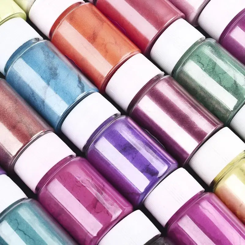 Epoxy Resin Dye Mica Powder Set – 6/24/30PCS Pigments for Jewelry & Crafts