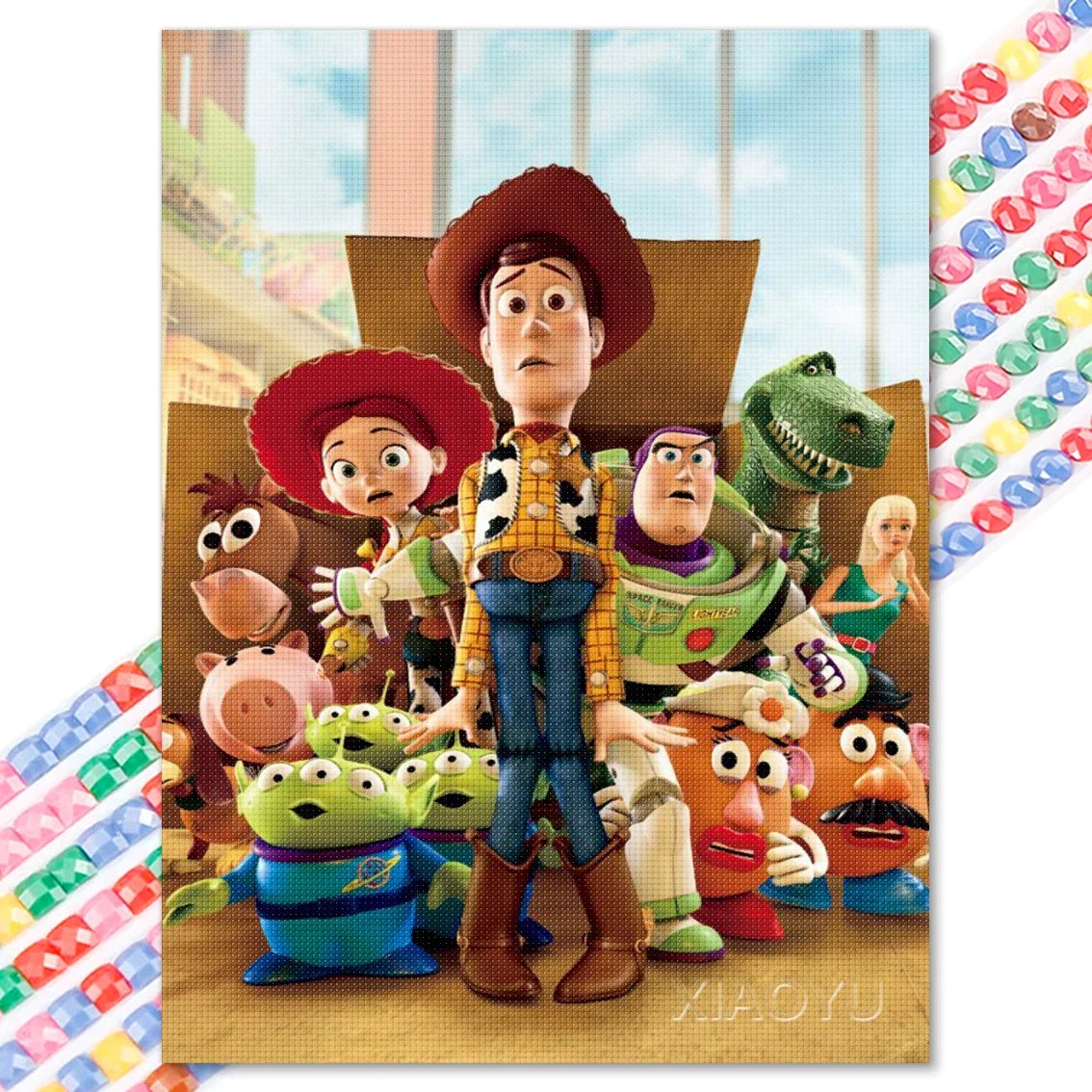 Snow White Diamond Painting Kit – DIY Rhinestone Embroidery Art