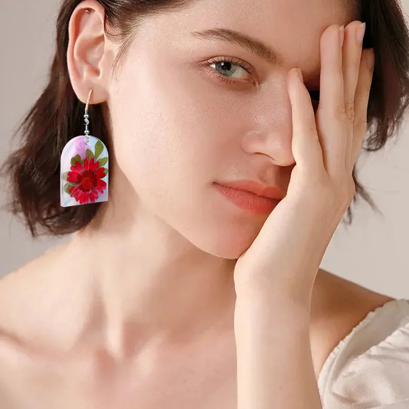 DIY Earring & Charm Mold – Heart, Leaf, Moon Shapes