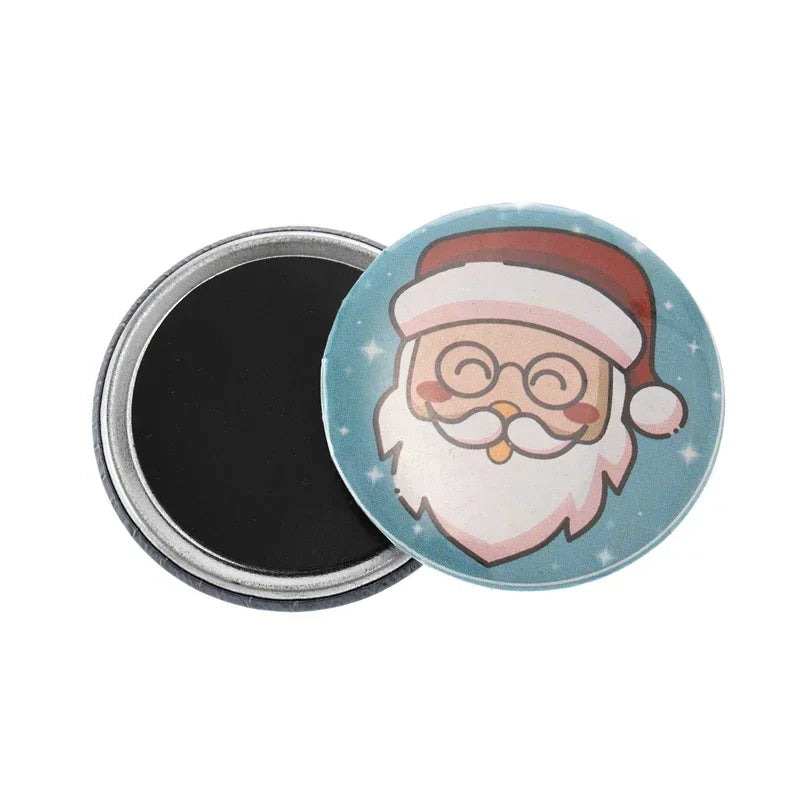 50/100pcs DIY Magnet Badge Button Parts