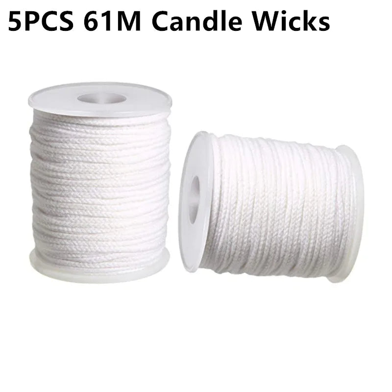 DIY Cotton Candle Wicks – 61m Candle Making Kit