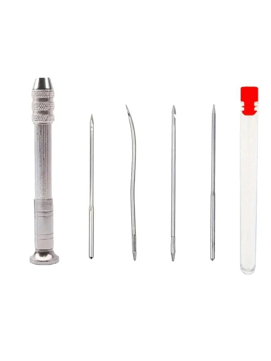 Leather Sewing Needles Kit – 4-Piece Leather Awl Set