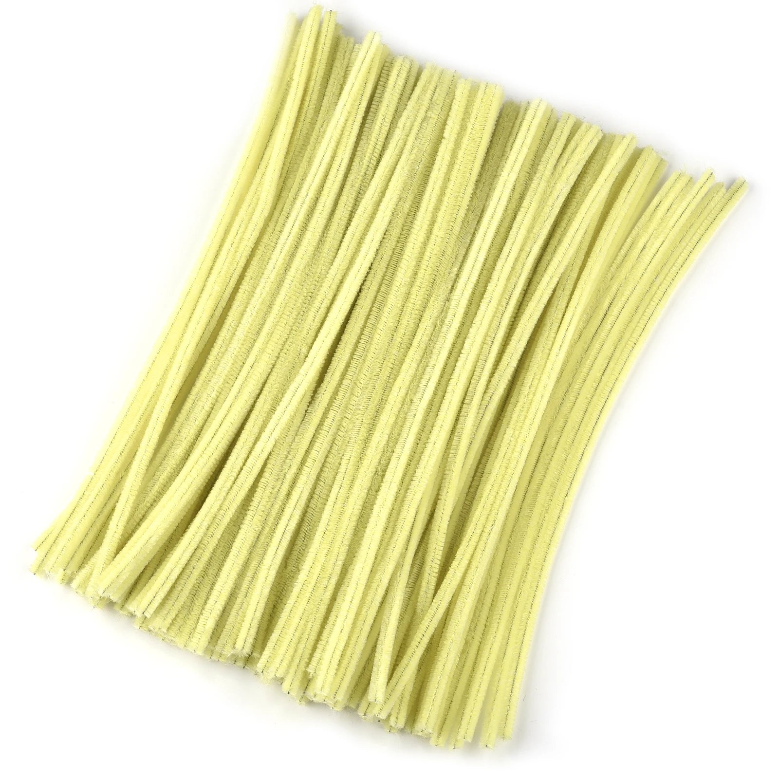 100pcs Chenille Stems – DIY Craft Pipe Cleaners for Kids