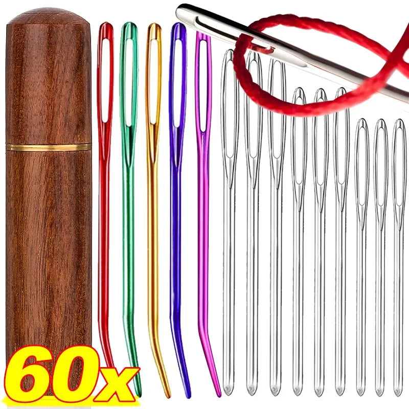 Large Eye Sewing Needles Kit