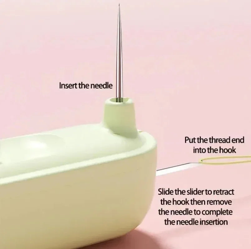 2 In 1 Needle Threader and Seam Ripper Tool