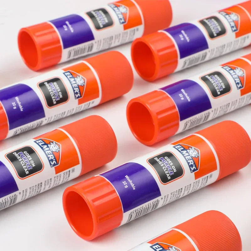 Elmer's Transparent Solid Glue Stick Color-changing Glue, Washable, Suitable for Handcraft DIY, Cosplay,Eyebrow Shaping