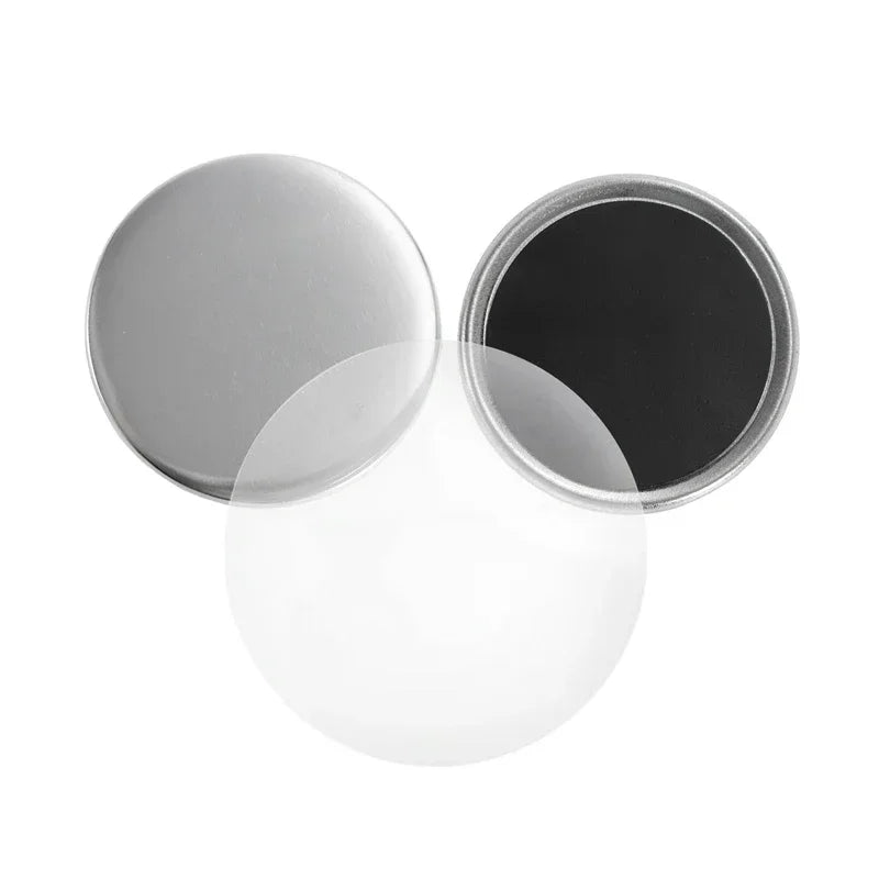 50/100pcs DIY Magnet Badge Button Parts