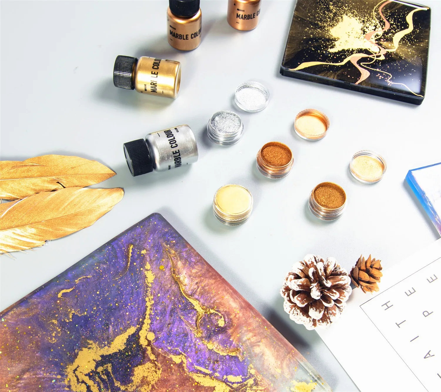 Metallic Pigment Powder for Resin – Fine Color Powder