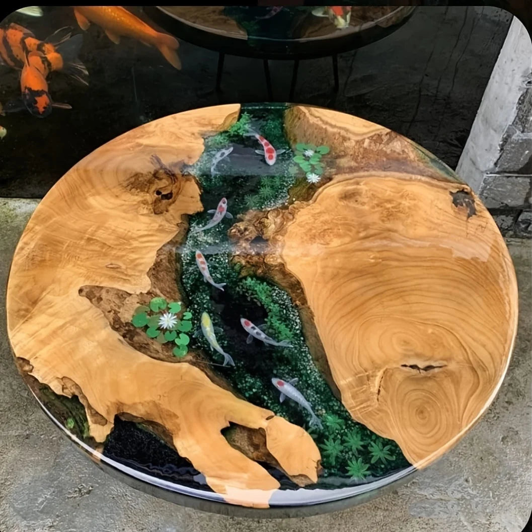 Large Oversize Round Resin Mold for Epoxy Tables & Boards