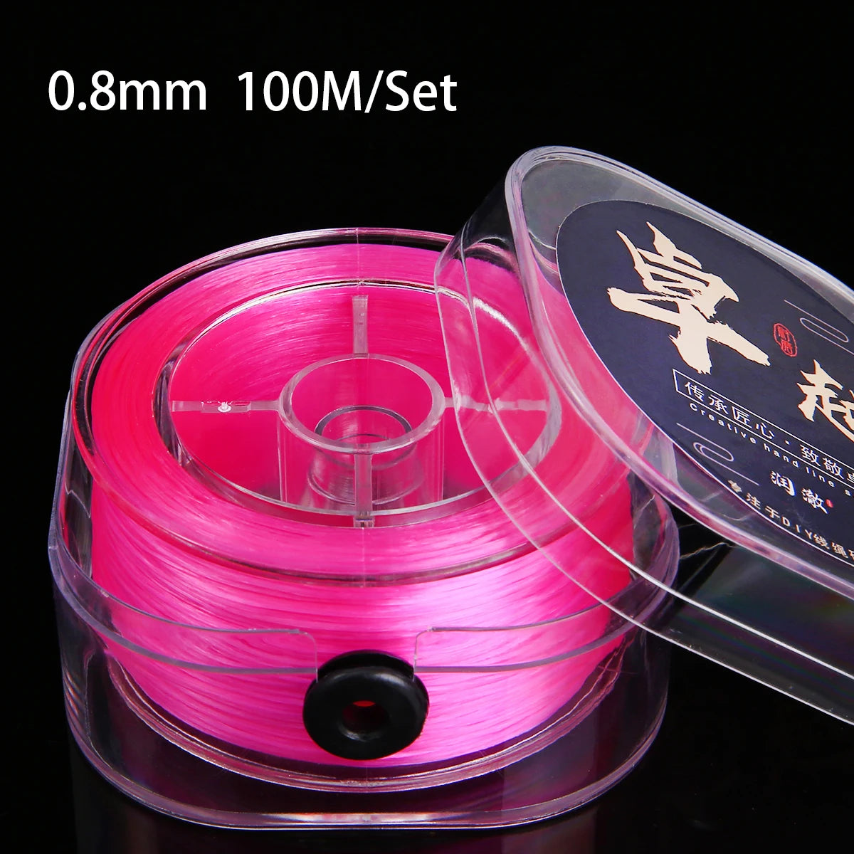 0.8mm Elastic Crystal Beading Cord – 100m Roll