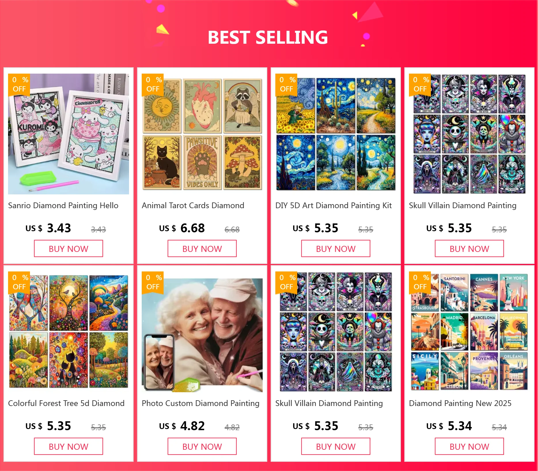 Anime Girl Diamond Painting Kit – AB Rhinestone Mosaic Embroidery Art DIY Craft