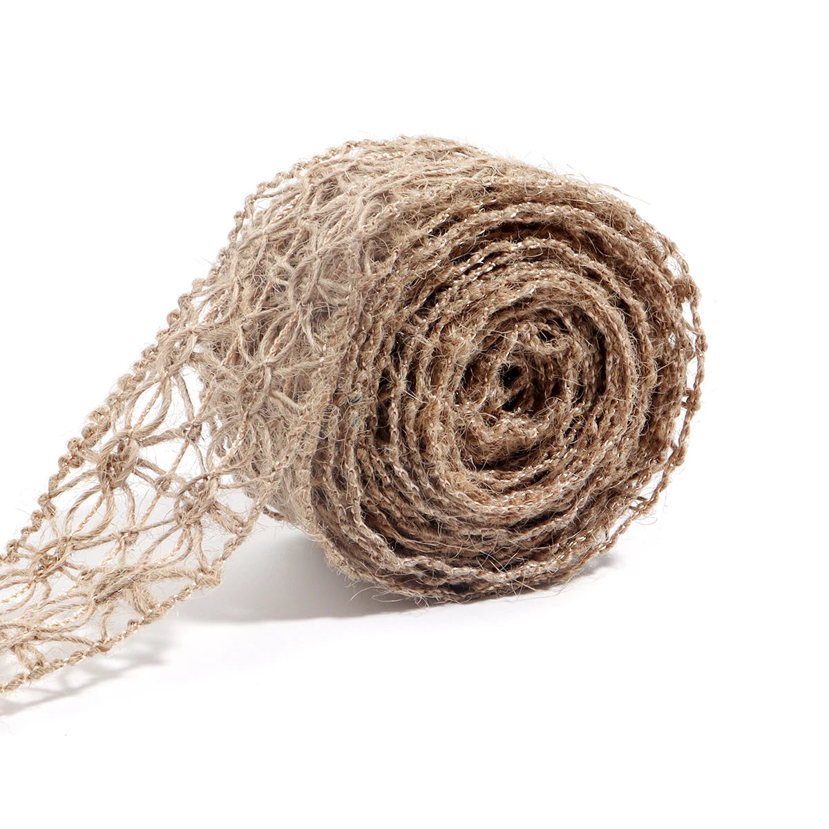 Linen Burlap Ribbon – 5/10M Craft & Gift Packaging Webbing