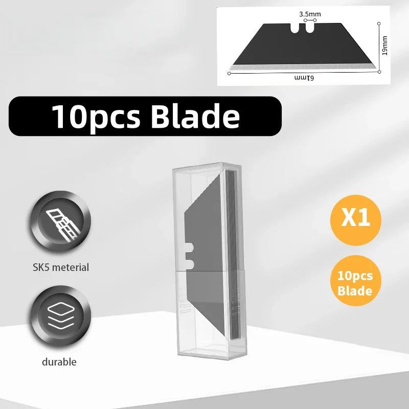 10/30/50Pcs Trapezoid Utility Knife Blades Set