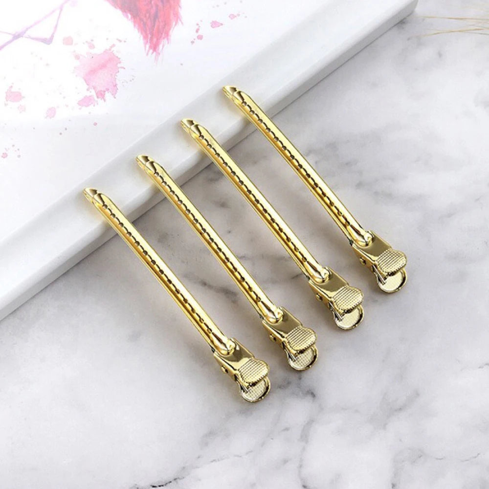 5/10pcs Stainless Steel Hair Sectioning Clips