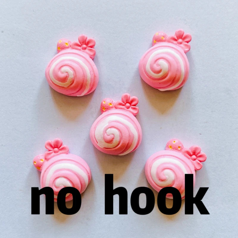 Cat Bread Flower Resin Charms – 10PCS DIY Pendants for Jewelry & Crafts