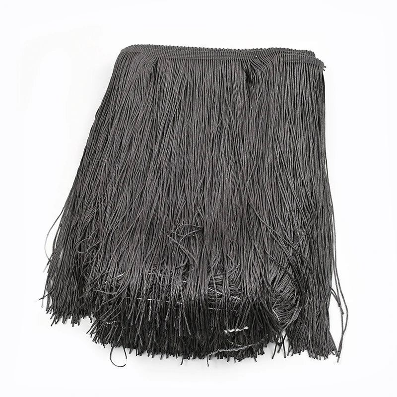 Tassel Fringe Trim – 30cm Decorative Lace Ribbon for Sewing & DIY Crafts (5/10M)