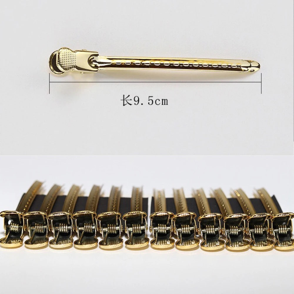5/10pcs Stainless Steel Hair Sectioning Clips