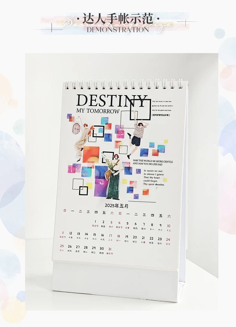 Watercolor Cartoon Stickers – 20PCS Aesthetic Scrapbook & Journal Label Set